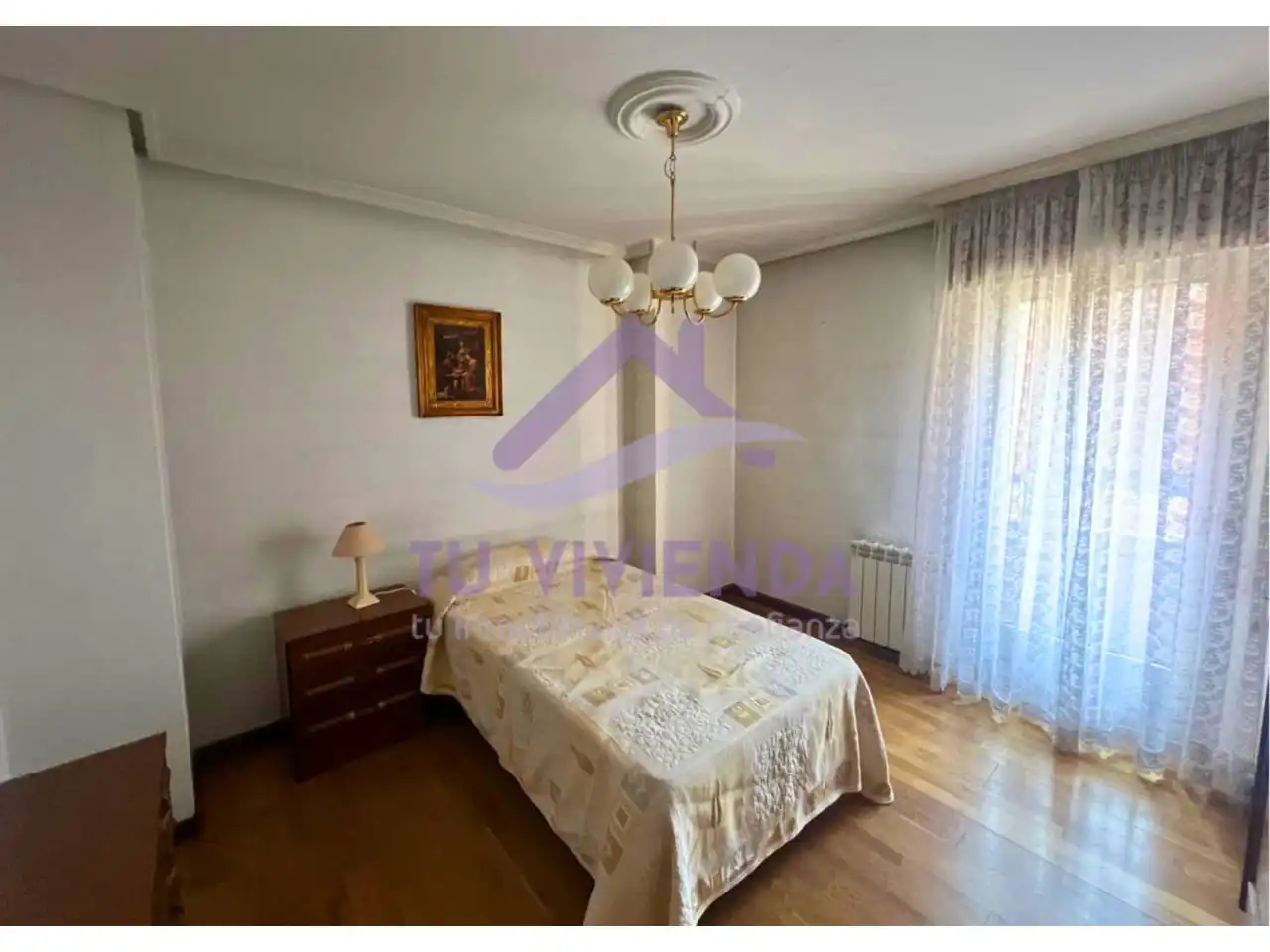 Schlafzimmer von Wohnung zum Verkauf in Valladolid mit Heizung, Parkett und Terrasse