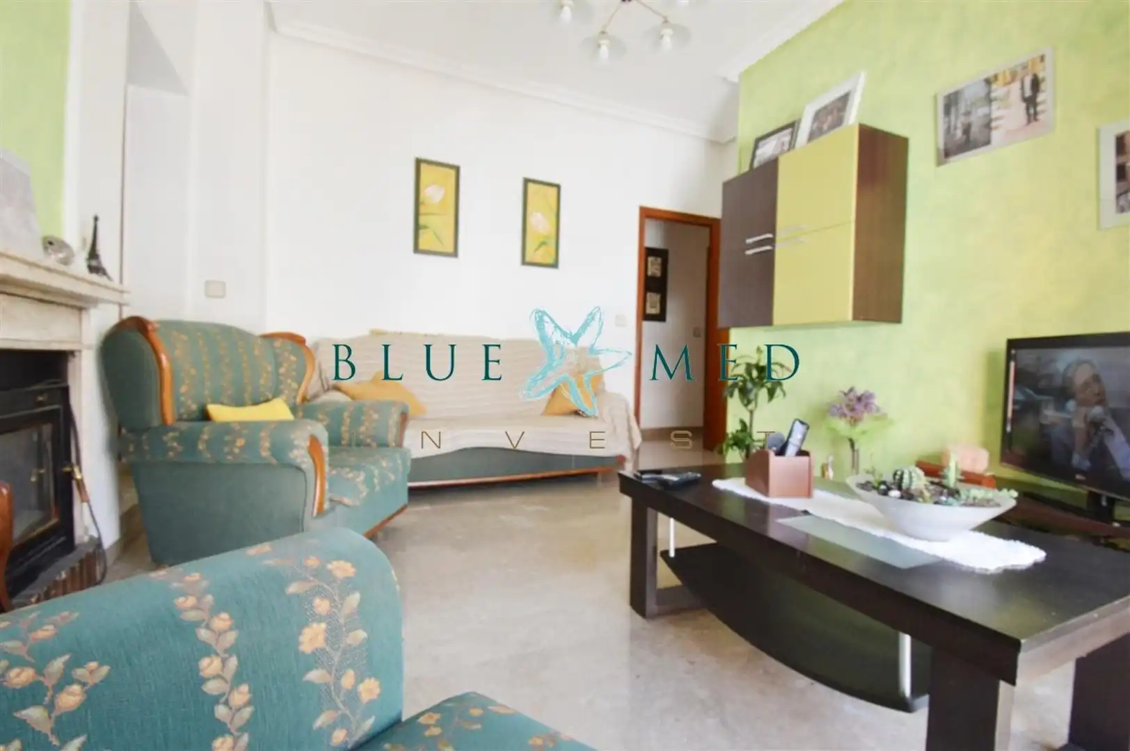 Sala de estar de Casa o chalet en venta en Alhama de Murcia con Terraza, Amueblado y Balcón