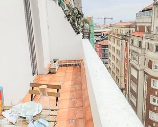 Terrassa de Apartament de lloguer en Santander amb Calefacció, Parquet i Terrassa