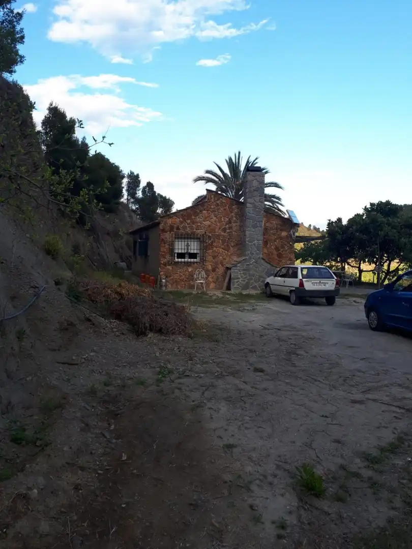 Vista exterior de Finca rústica en venta en Purchena con Jardín privado, Trastero y Amueblado