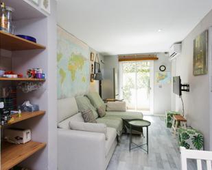 Living room of Apartment to rent in  Barcelona Capital  with Air Conditioner, Washing machine and Microwave