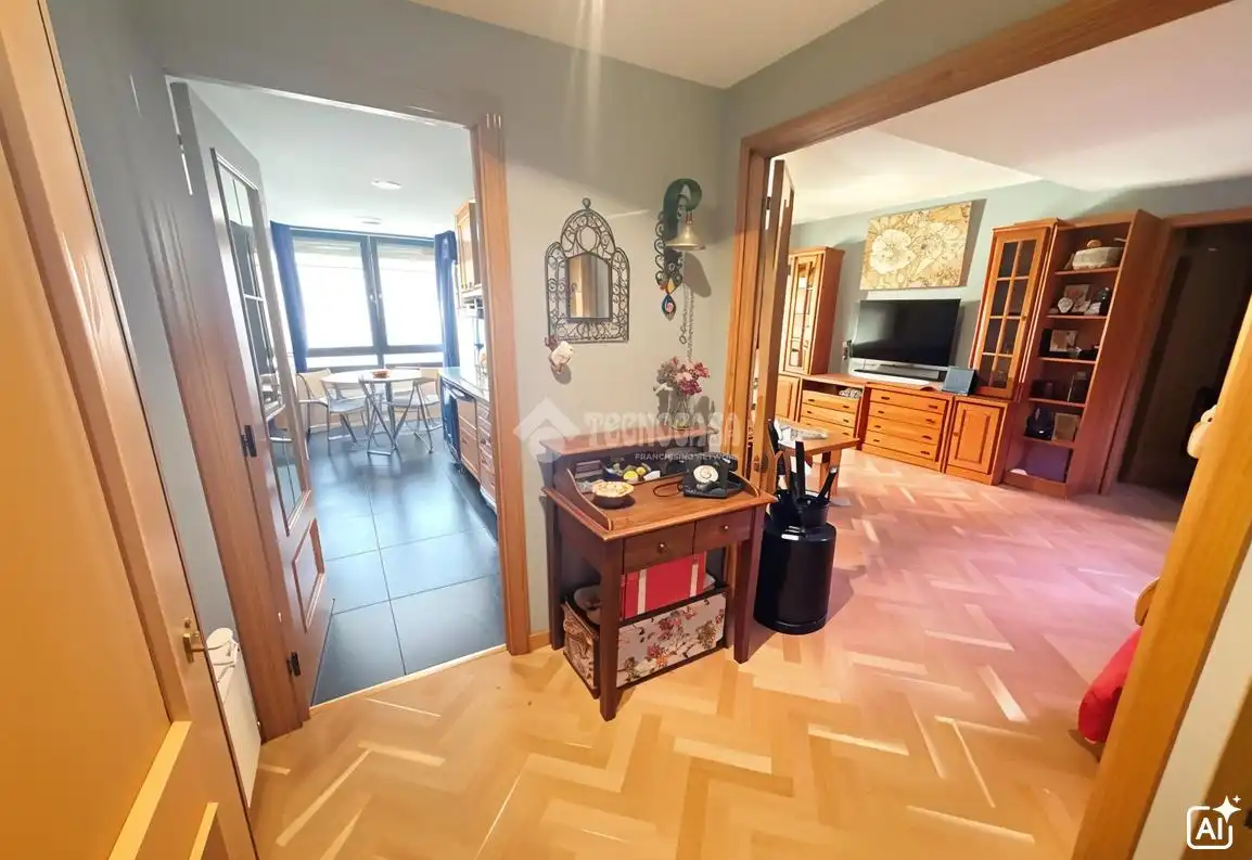 Sala de estar de Piso en venta en Alcorcón con Aire acondicionado, Terraza y Piscina comunitaria