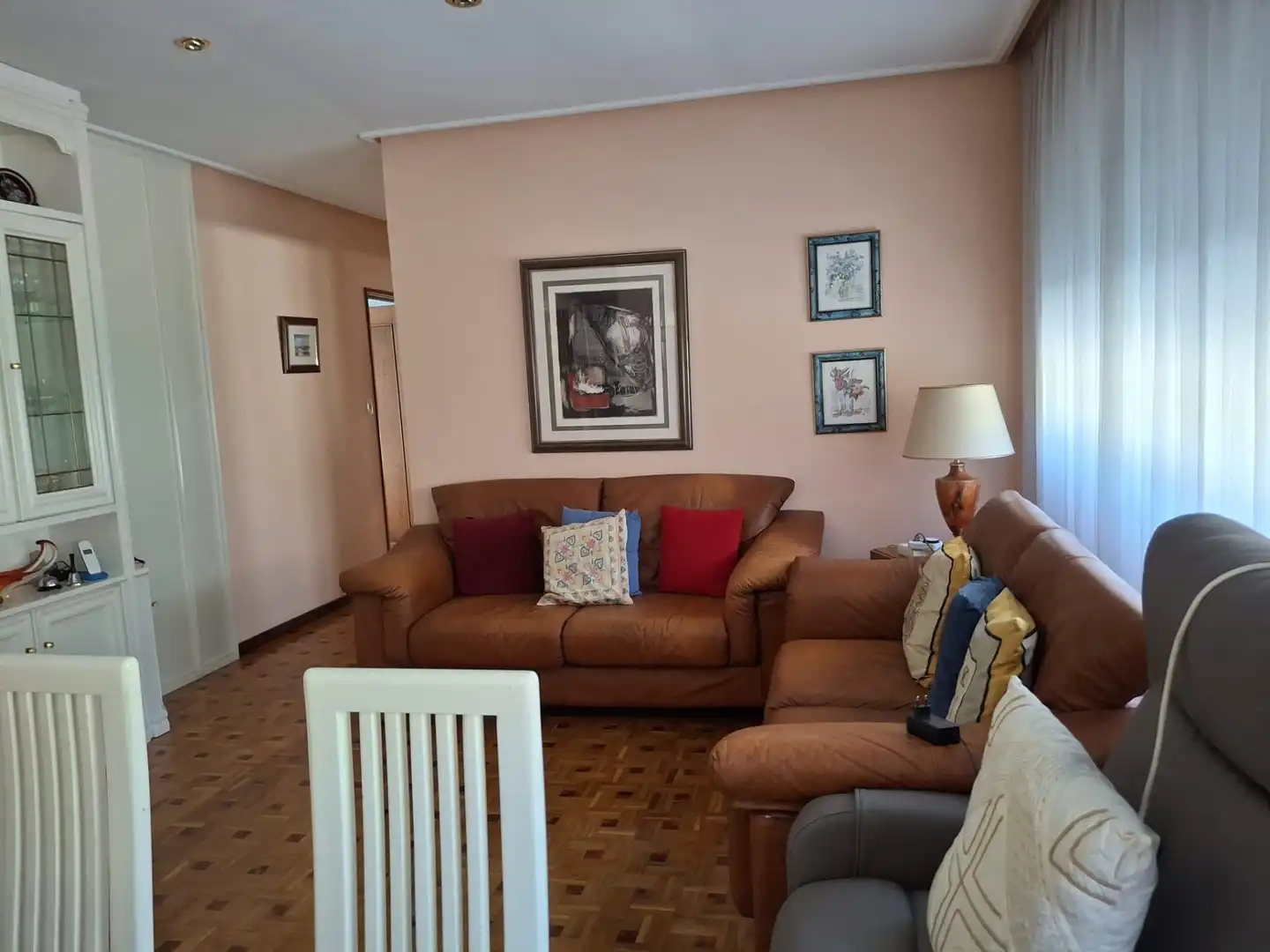 Living room of Houses for sale in Ourense Capital   with Air Conditioner, Heating and Private garden