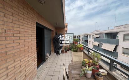 Balcony of Attic for sale in  Lleida Capital  with Air Conditioner and Terrace