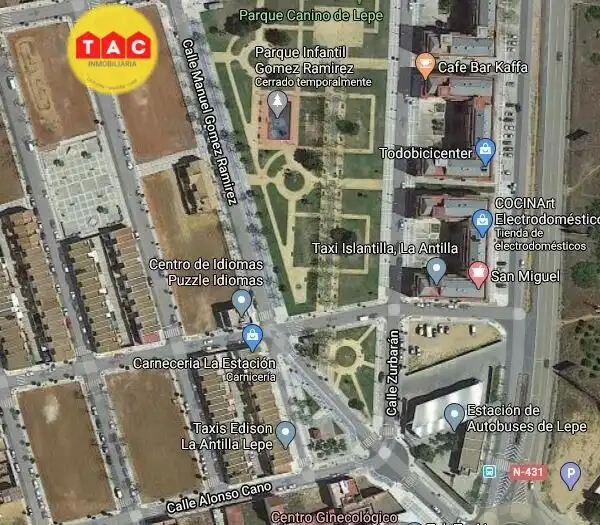 Vista exterior de Casa adosada en venta en Lepe con Terraza, Trastero y Amueblado