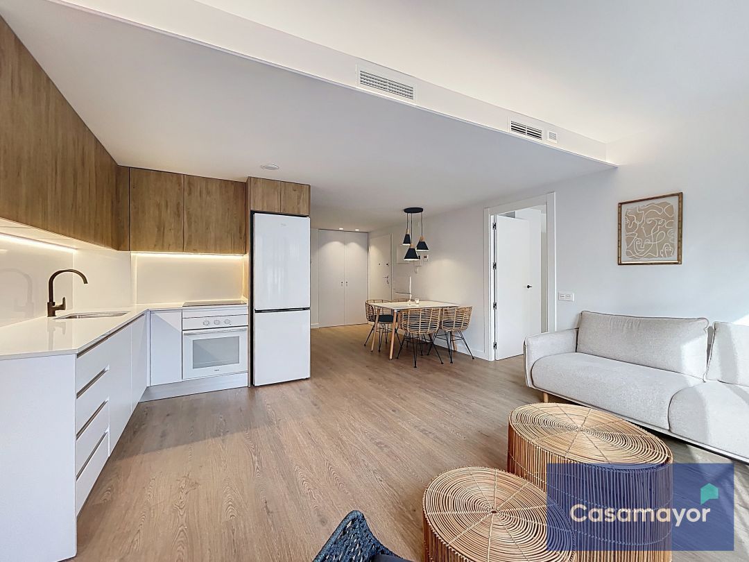 Living room of Flat for sale in Alicante / Alacant  with Air Conditioner, Heating and Storage room