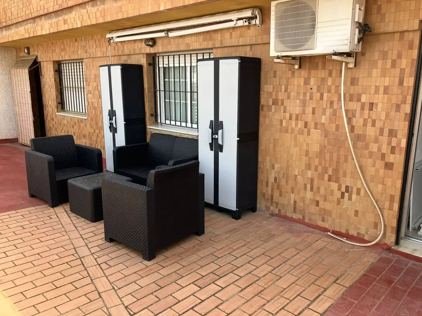 Terraza de Estudio de alquiler en Huelva con Aire acondicionado, Calefacción y Terraza