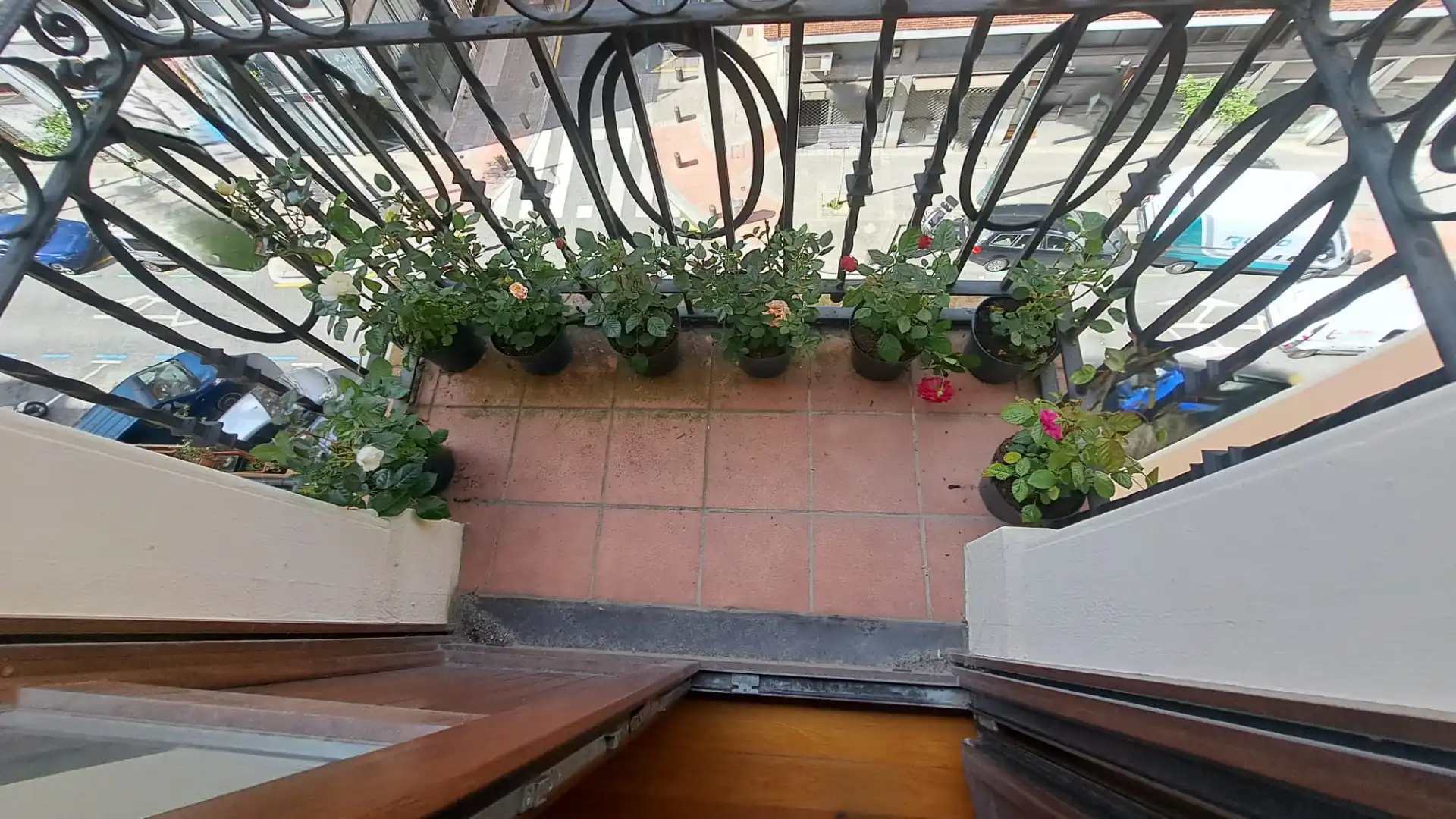 Balcony of Flat for sale in Bilbao   with Heating, Oven and Washing machine