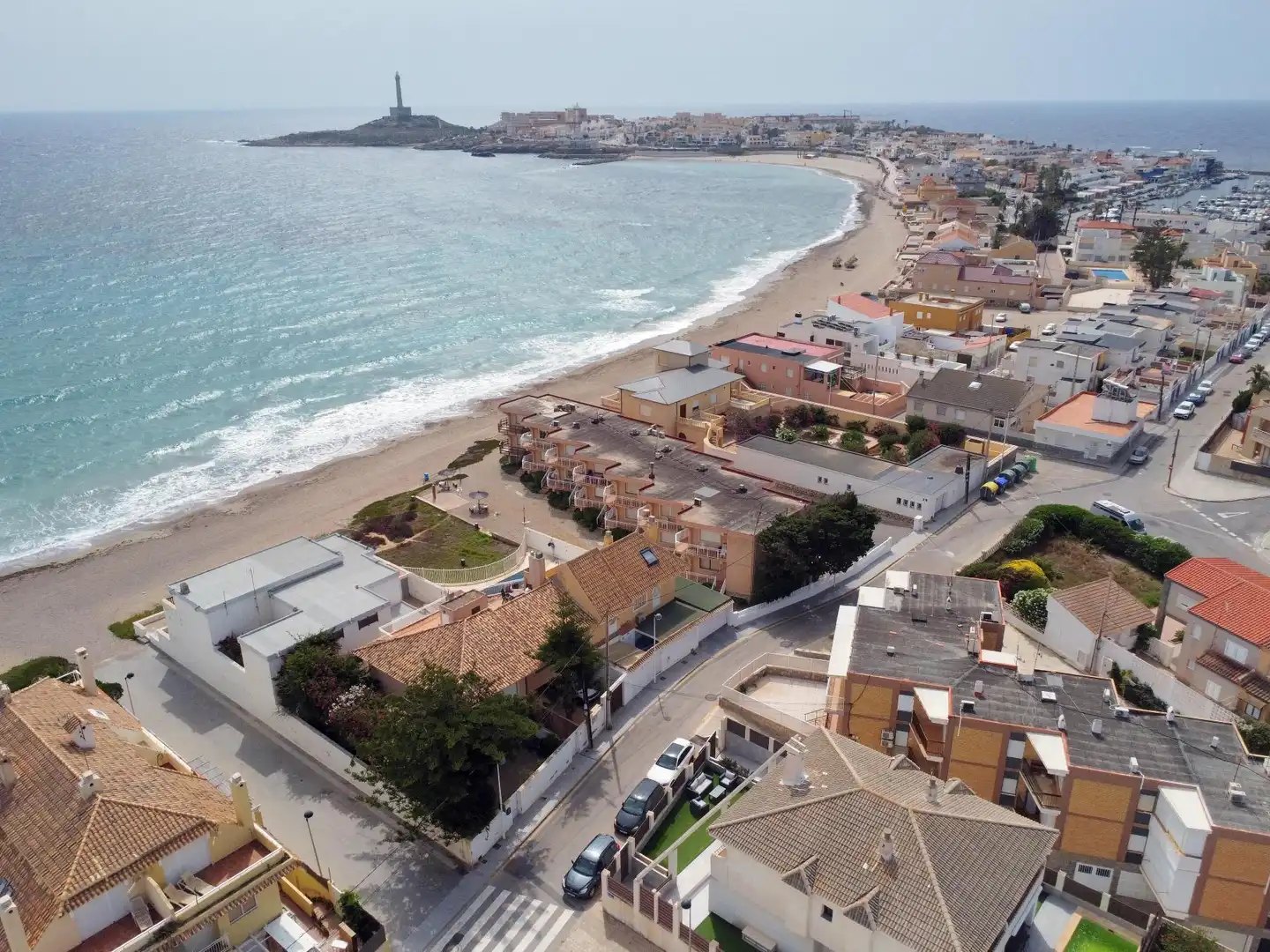 Vista exterior de Casa o xalet de lloguer en Cartagena amb Terrassa