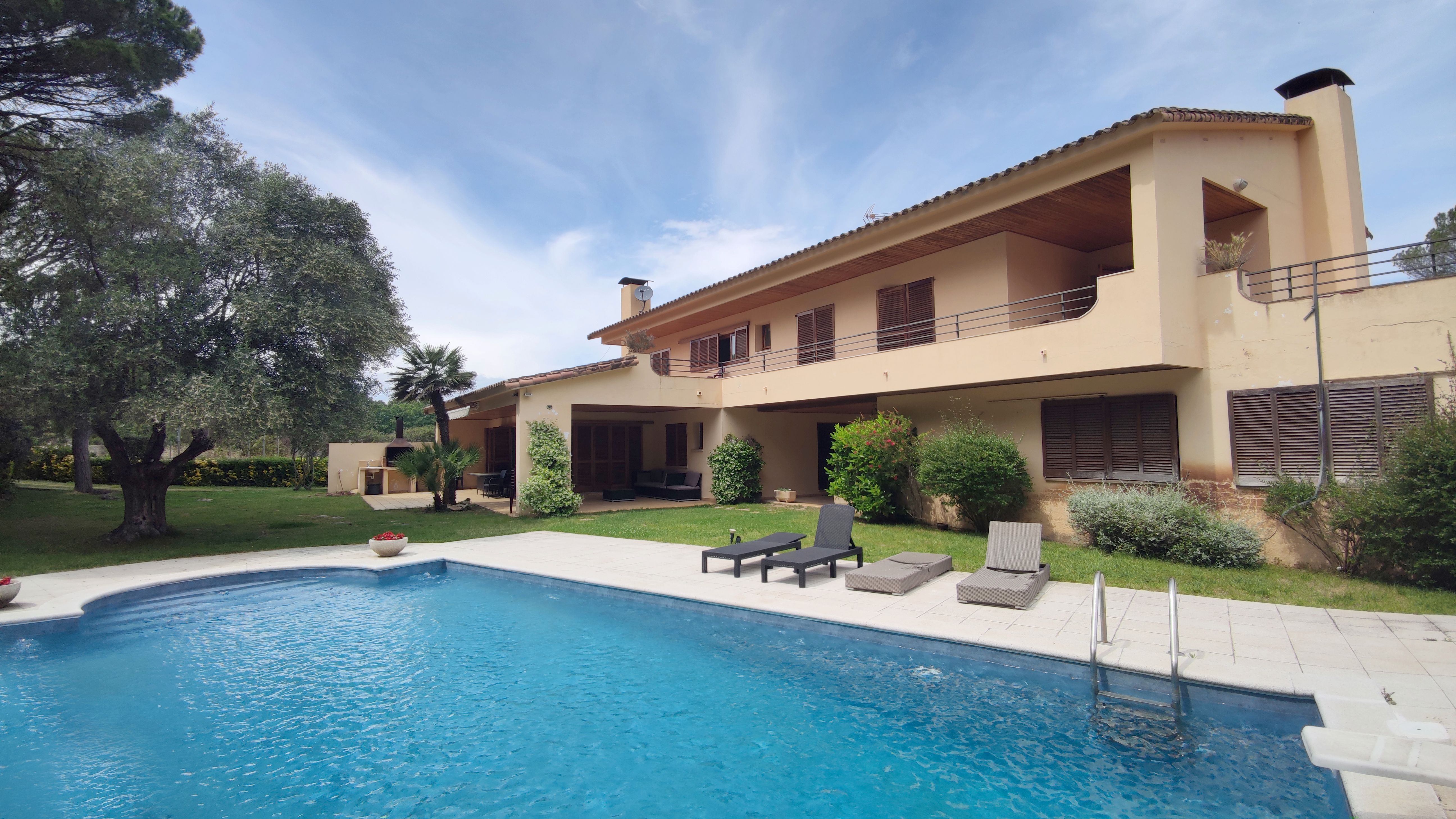 Jardí de Finca rústica en venda en Santa Cristina d'Aro amb Calefacció, Jardí privat i Terrassa
