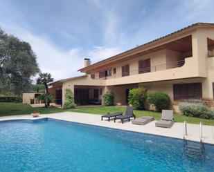 Jardí de Finca rústica en venda en Santa Cristina d'Aro amb Terrassa, Piscina i Balcó