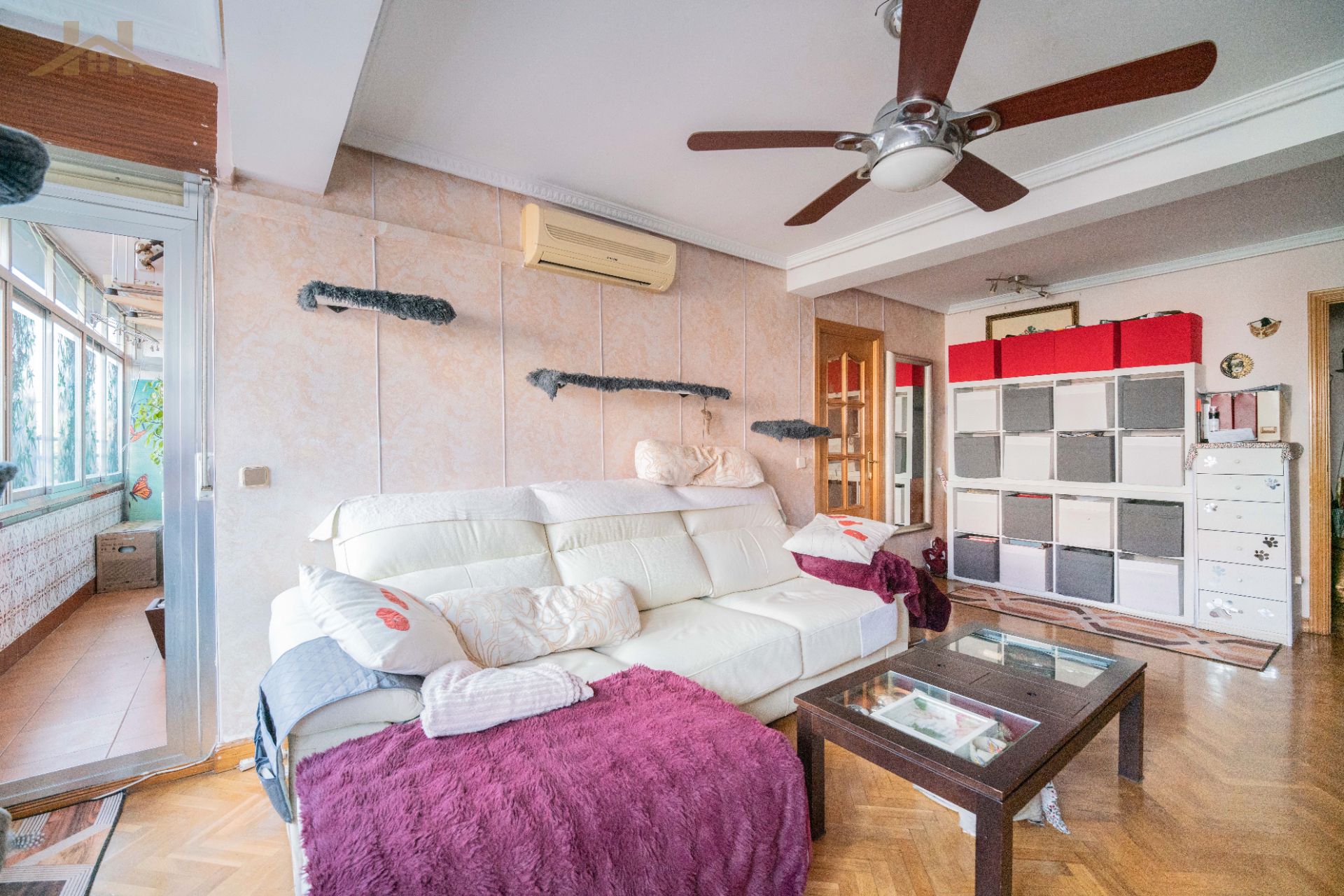 Sala d'estar de Pis en venda en Leganés amb Terrassa