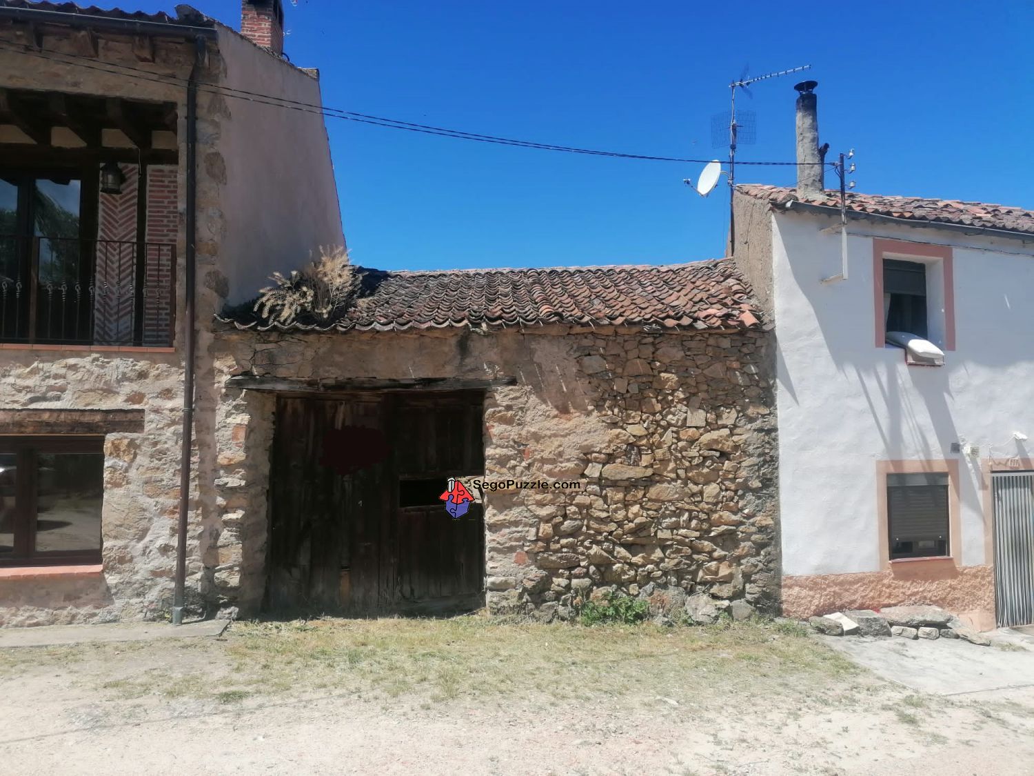 Vista exterior de Casa o xalet en venda en Navafría