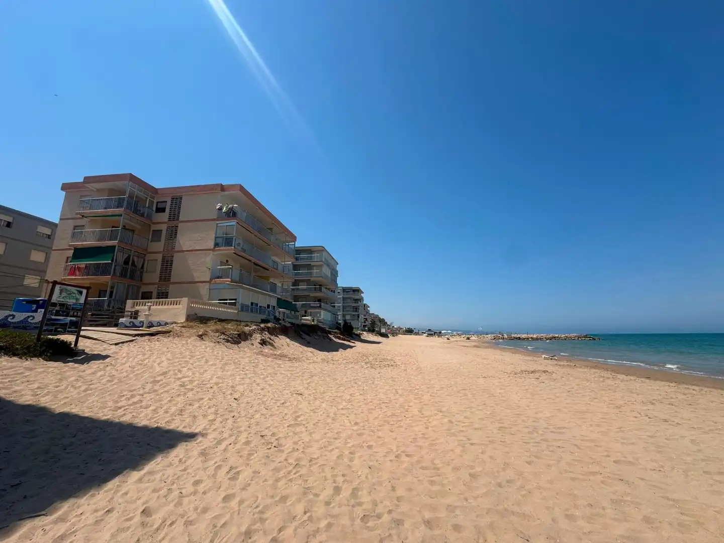 Vista exterior de Piso en venta en Tavernes de la Valldigna con Terraza y Amueblado