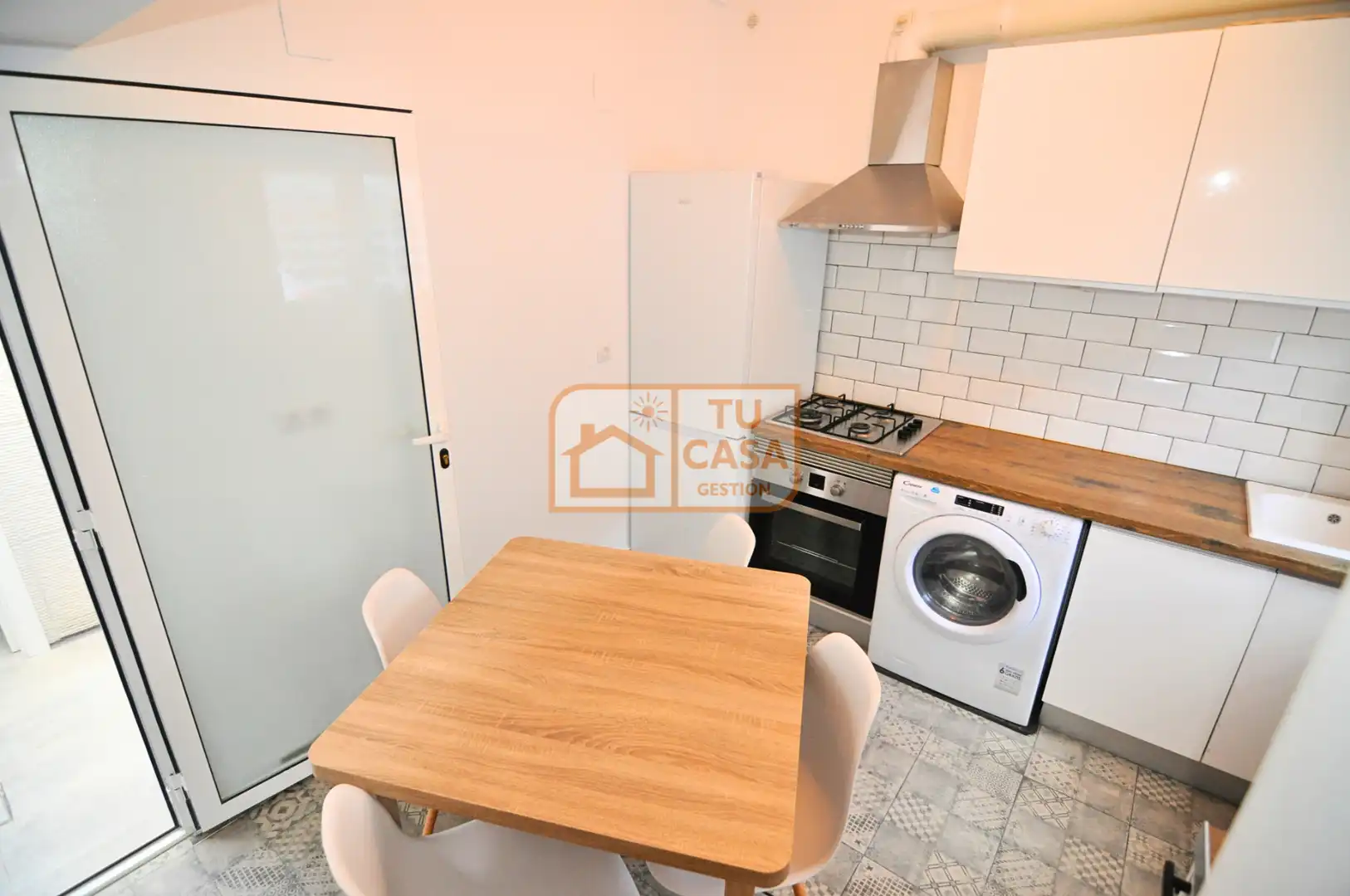 Kitchen of Detached homes for rent in Cáceres  with Air Conditioner, Heating and Furnished