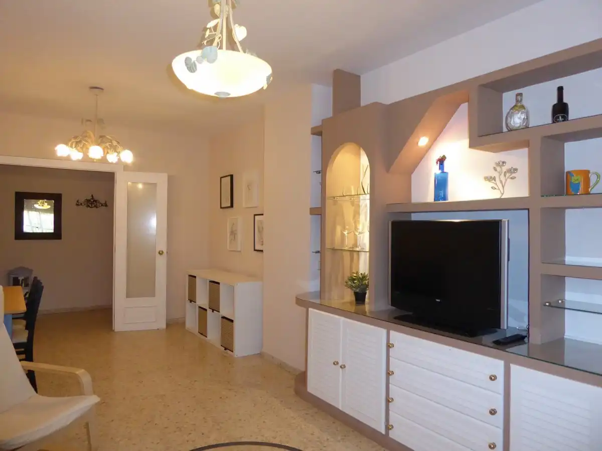 Sala de estar de Piso en venta en Jerez de la Frontera con Aire acondicionado, Calefacción y Piscina comunitaria