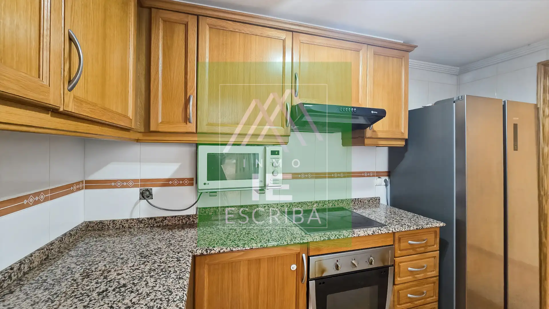 Kitchen of Flat for sale in Catadau  with Air Conditioner and Terrace