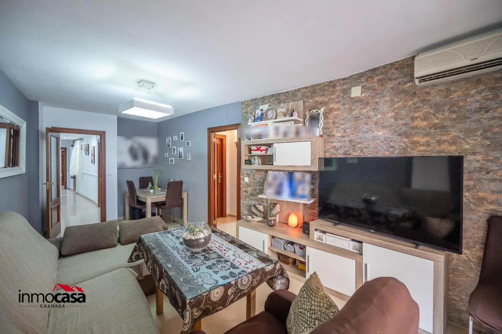 Sala d'estar de Pis en venda en Maracena amb Aire condicionat i Terrassa