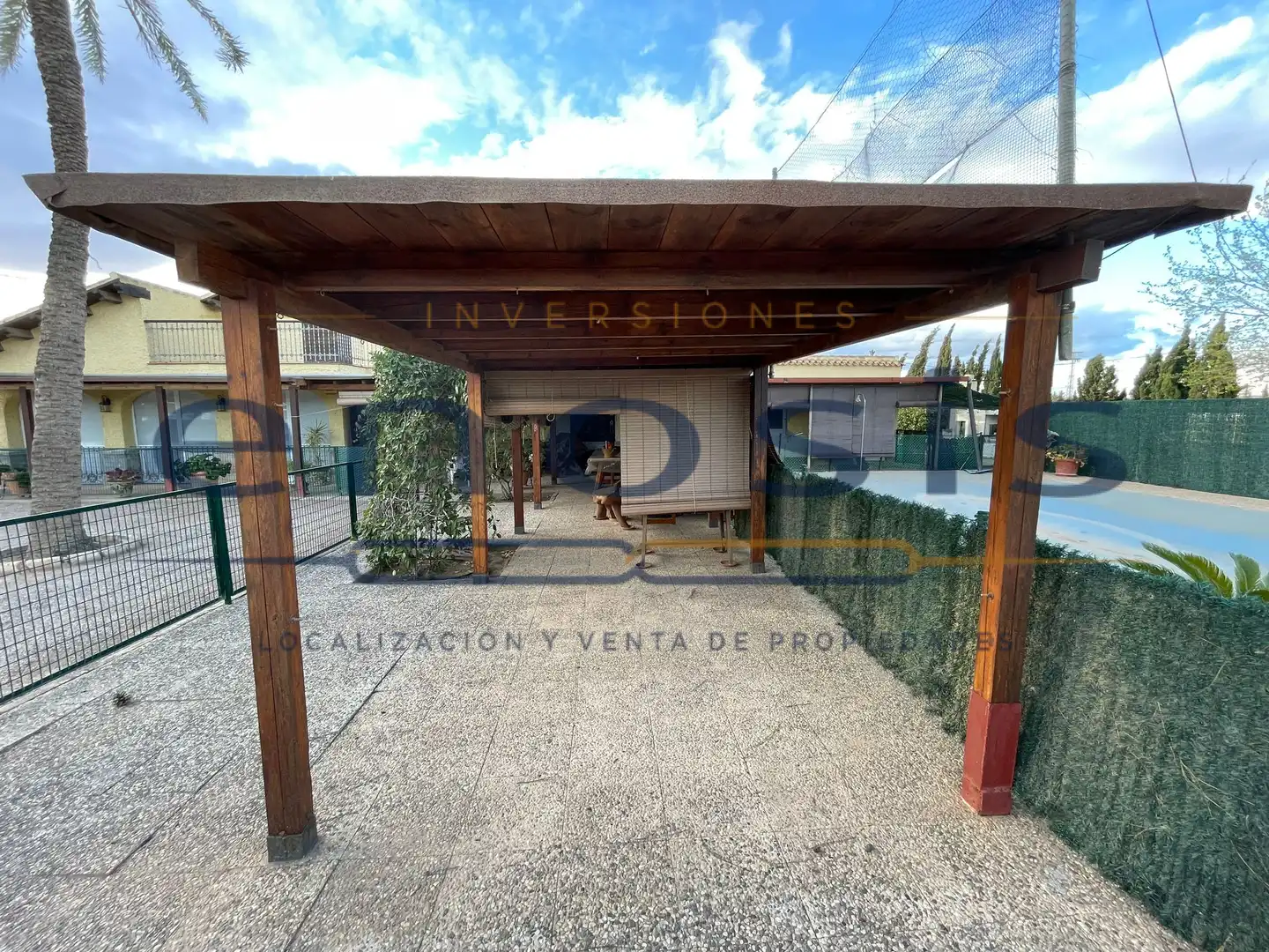 Terraza de Finca rústica en venta en Torre-Pacheco con Jardín privado, Terraza y Piscina