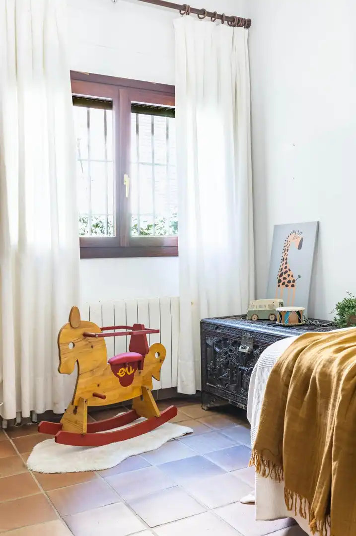 Bedroom of Houses for sale in Rocafort  with Air Conditioner, Heating and Private garden