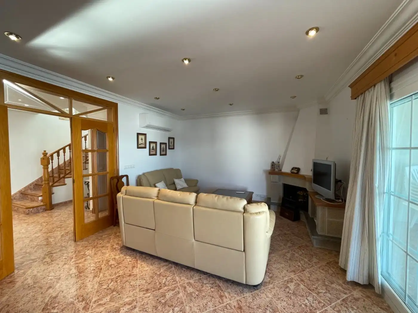 Sala d'estar de Apartament en venda en Es Mercadal amb Terrassa, Piscina i Balcó