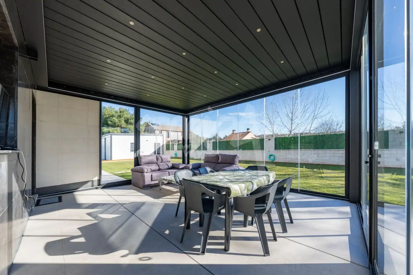 Terrassa de Casa o xalet en venda en Colmenarejo amb Calefacció, Jardí privat i Terrassa
