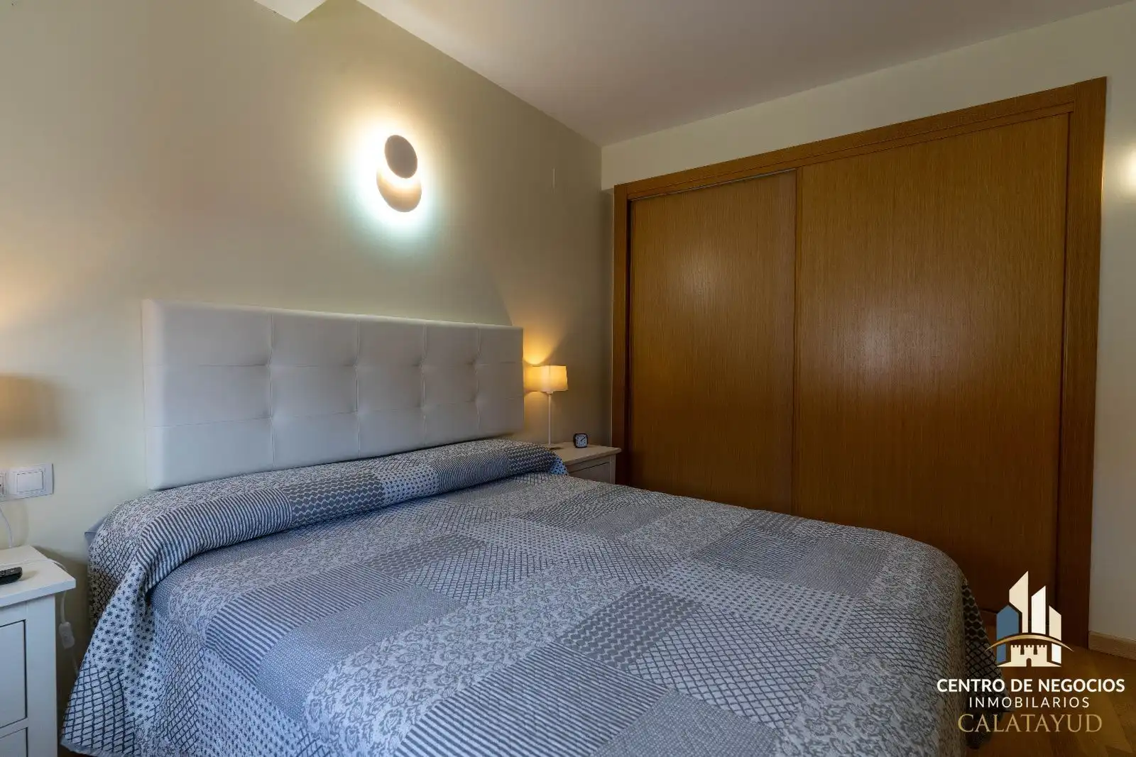 Schlafzimmer von Wohnung zum Verkauf in Calatayud mit Heizung, Parkett und Terrasse