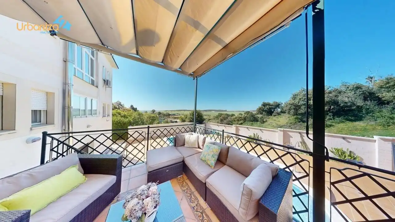 Terraza de Casa o chalet en venta en Badajoz con Aire acondicionado, Jardín privado y Terraza