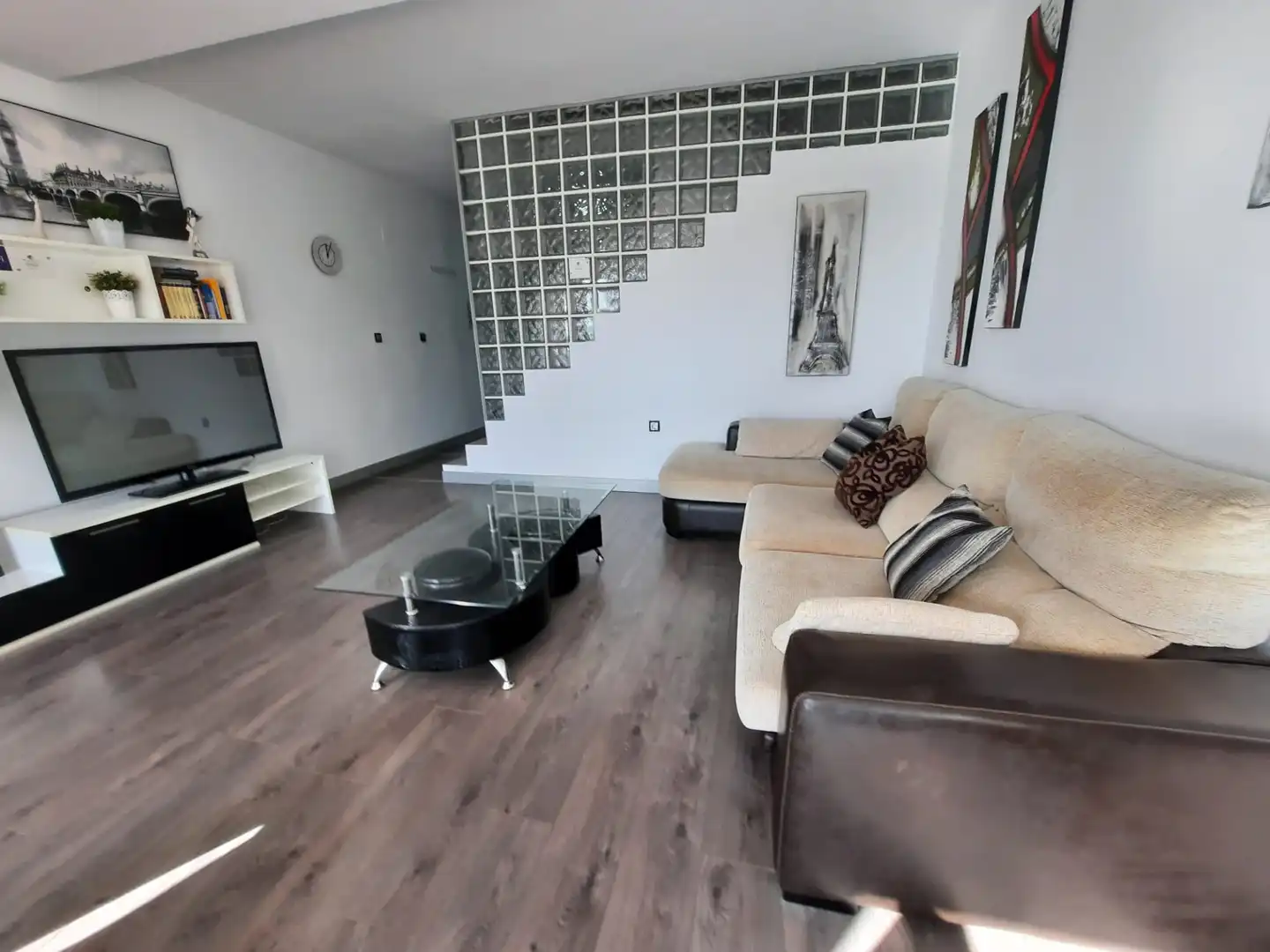 Living room of Attic for sale in Torremolinos  with Air Conditioner, Terrace and Furnished