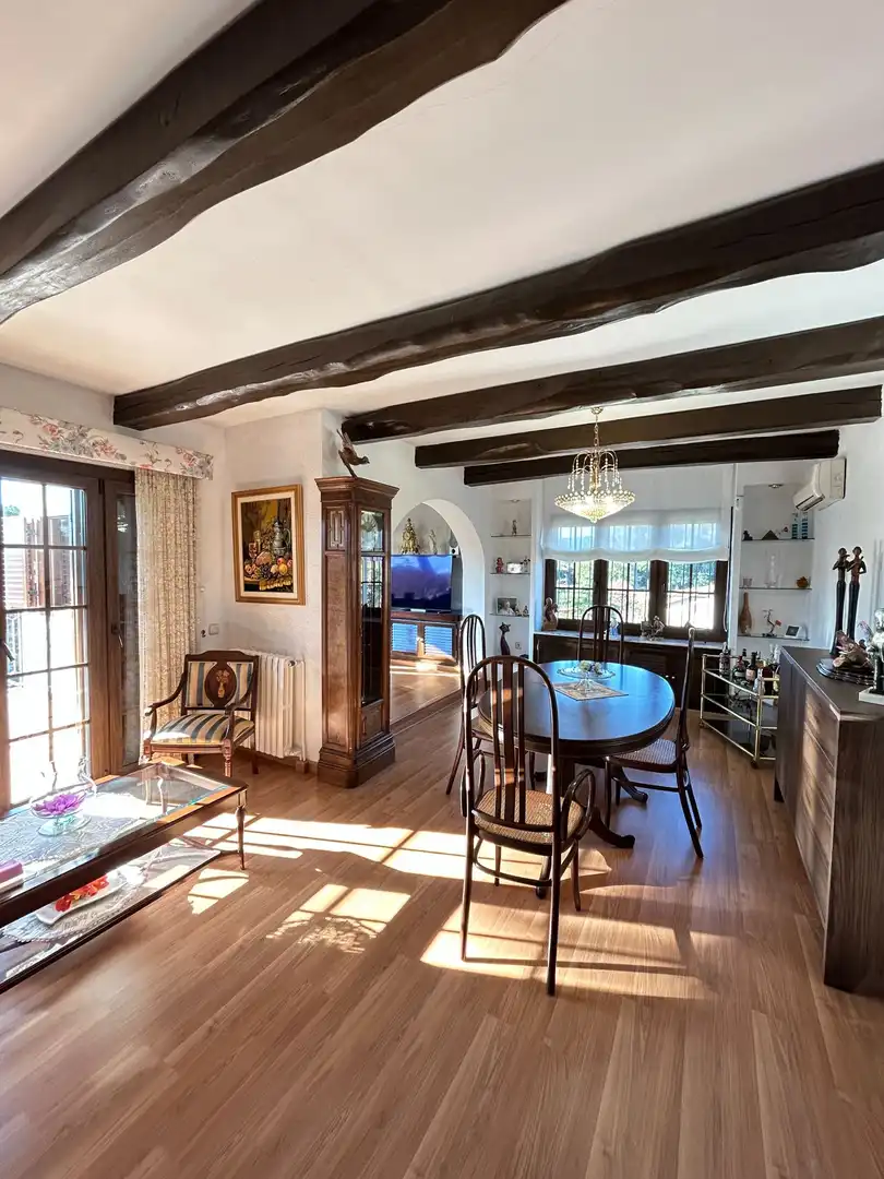 Comedor de Casa o chalet en venta en Santa Coloma de Farners con Calefacción, Jardín privado y Terraza
