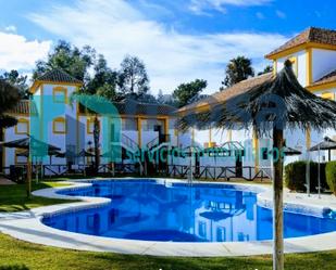 Swimming pool of Single-family semi-detached to rent in Islantilla  with Furnished, Pets allowed and Community pool
