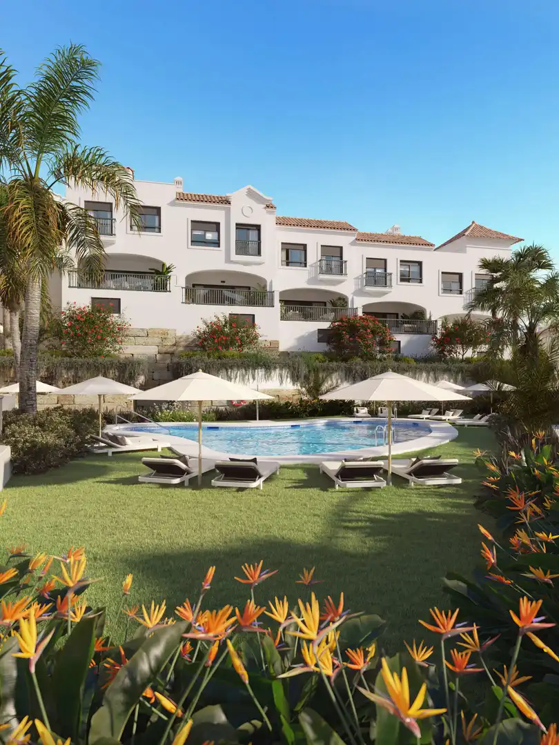 Adossat amb piscina en venda a Estepona Pueblo