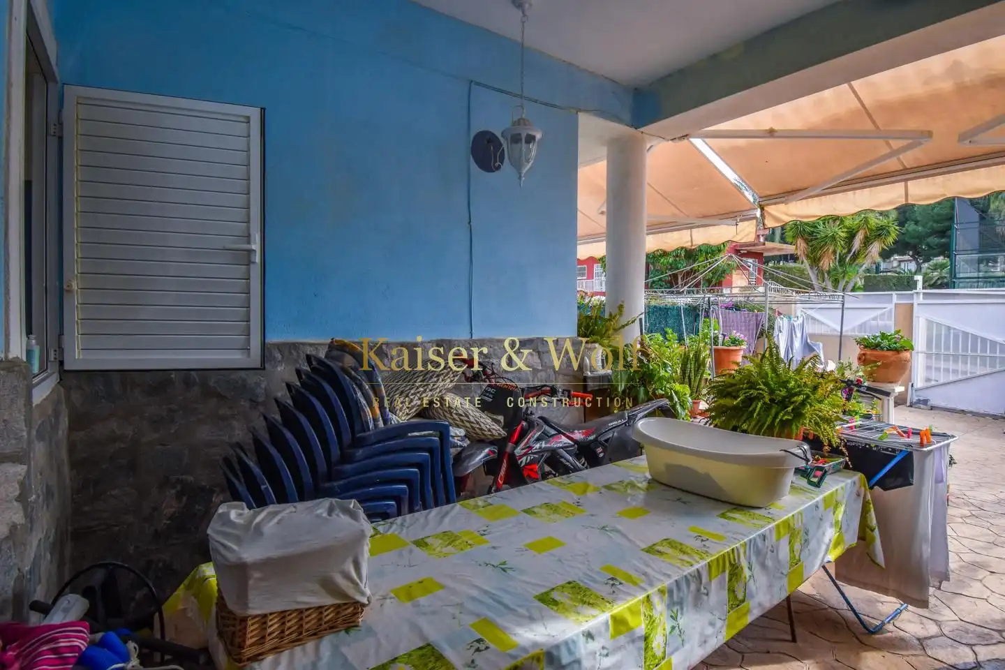 Terraza de Casa o chalet en venta en Santa Pola con Aire acondicionado, Jardín privado y Terraza