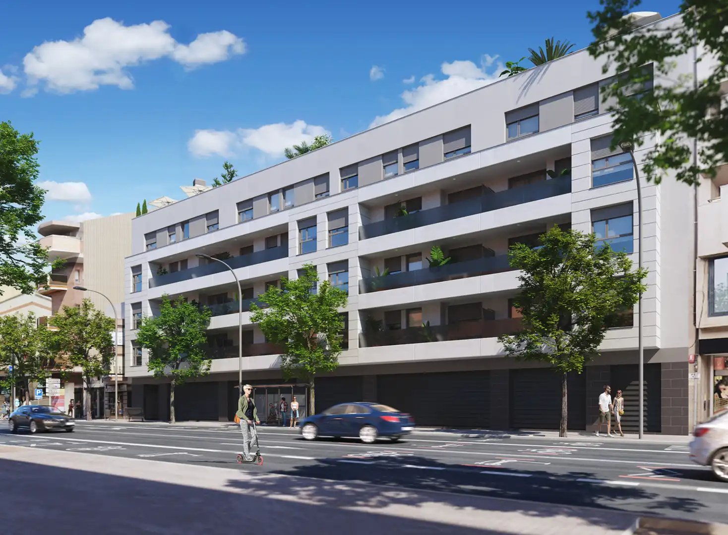Neubau-Maisonette mit Pool zum Verkauf in Avinguda de Jacquard 73