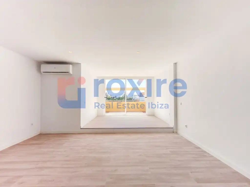 Schlafzimmer von Maisonette zum Verkauf in Sant Josep de sa Talaia mit Klimaanlage, Heizung und Terrasse