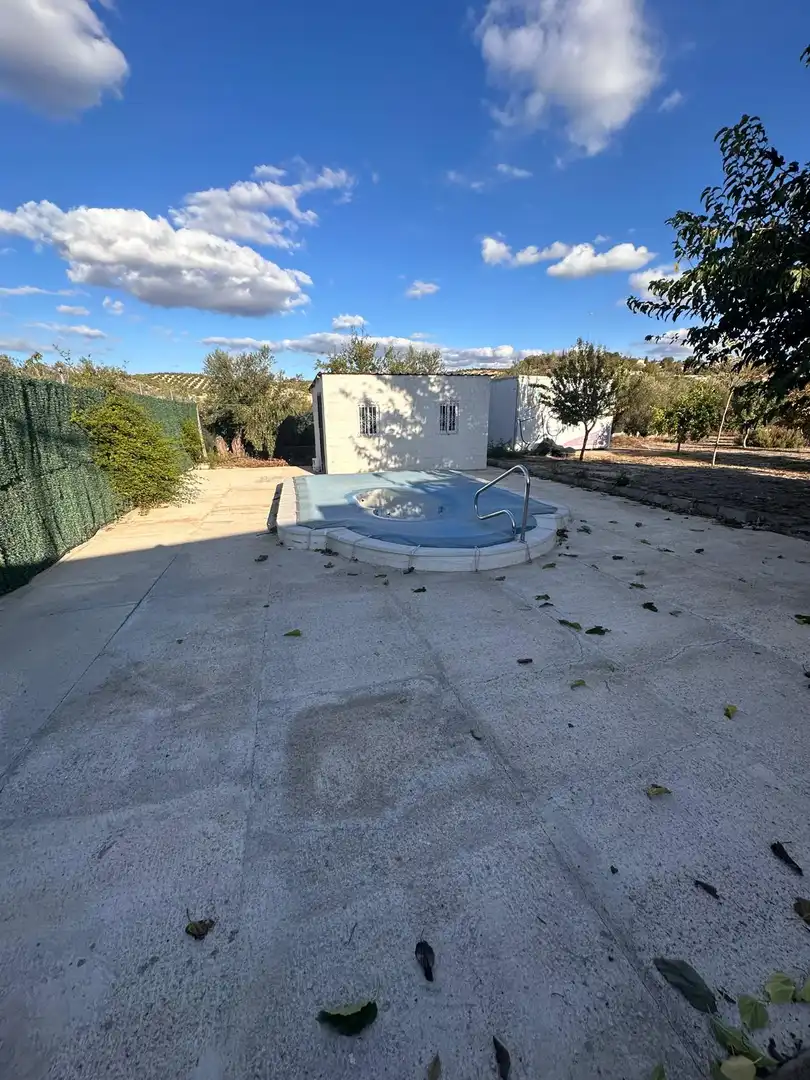 Swimming pool of Houses for sale in Jaén  with Air Conditioner, Heating and Private garden
