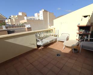 Terrace of Attic for sale in Roquetas de Mar  with Air Conditioner, Terrace and Furnished