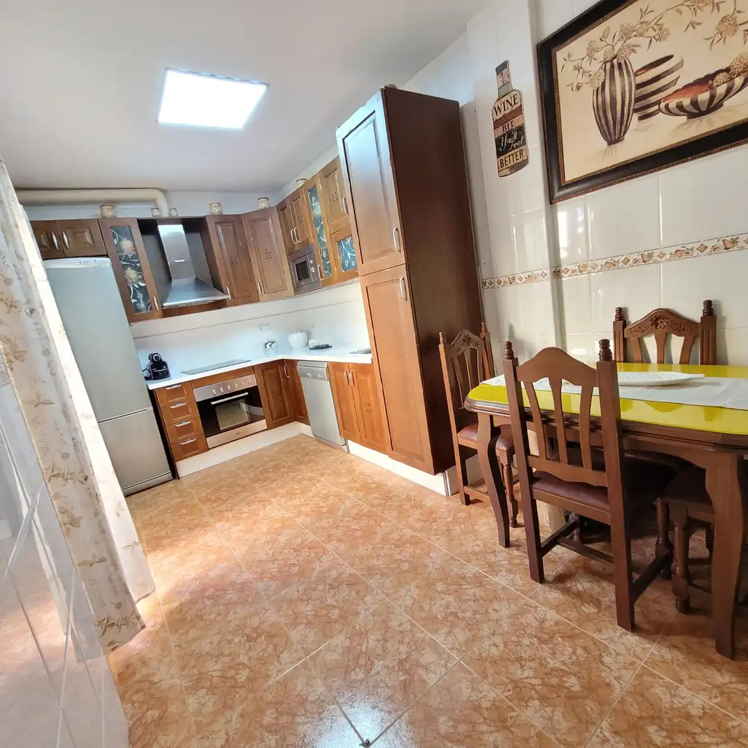 Kitchen of Houses for sale in Roquetas de Mar  with Air Conditioner, Terrace and Storage room