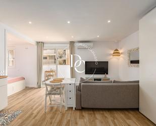 Living room of Flat for sale in Sant Pere de Ribes  with Air Conditioner, Private garden and Terrace