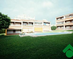 Exterior view of Flat for sale in Roquetas de Mar  with Air Conditioner and Parquet flooring