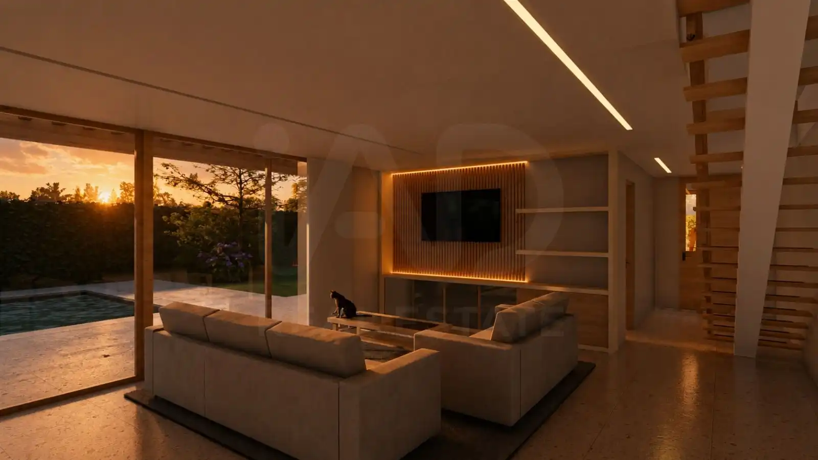 Living room of Houses for sale in Valle del Sol  