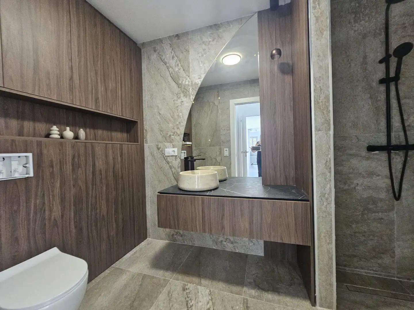 Baño de Casa adosada en venta en Calpe / Calp con Aire acondicionado, Calefacción y Terraza