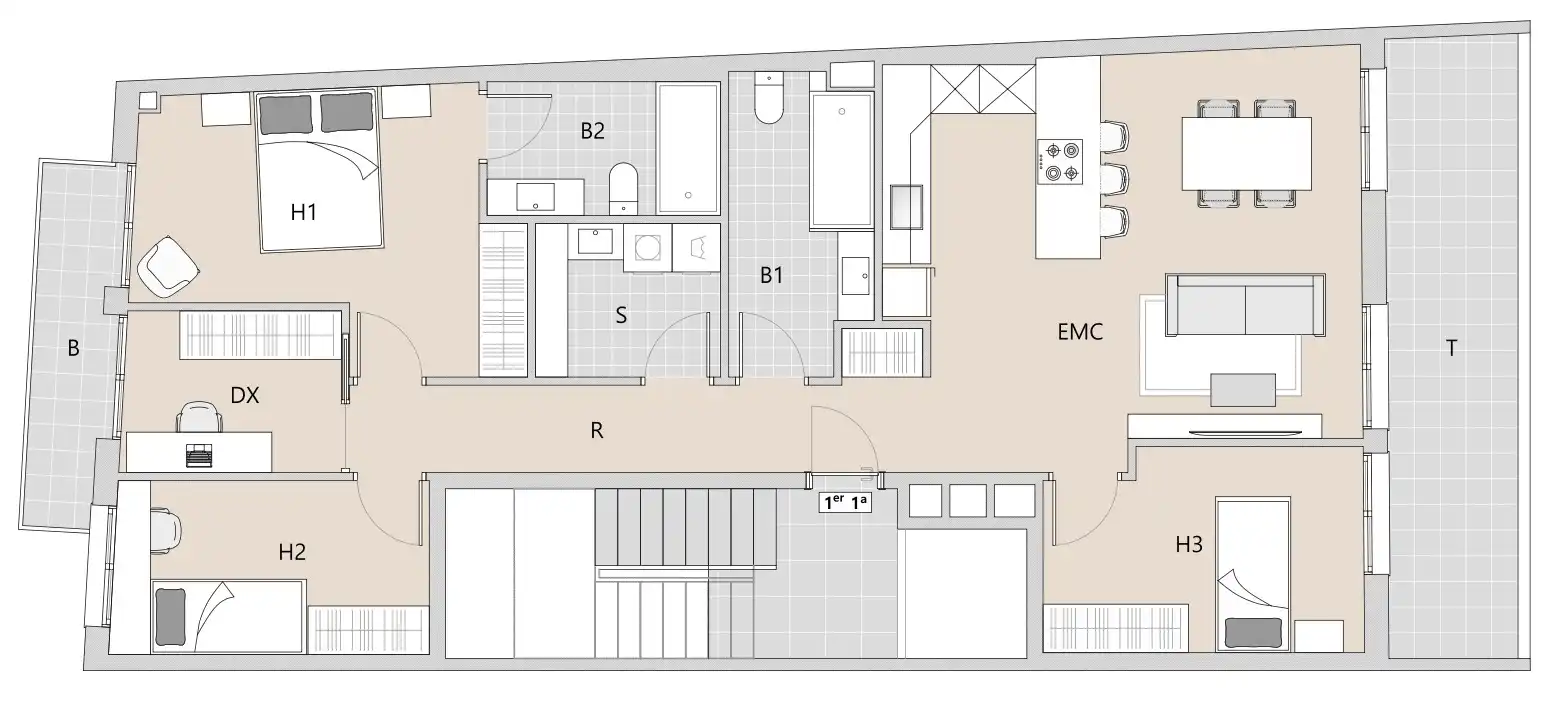 Appartement avec terrasse à vendre à Carrer de Lope de Vega, imagen 20