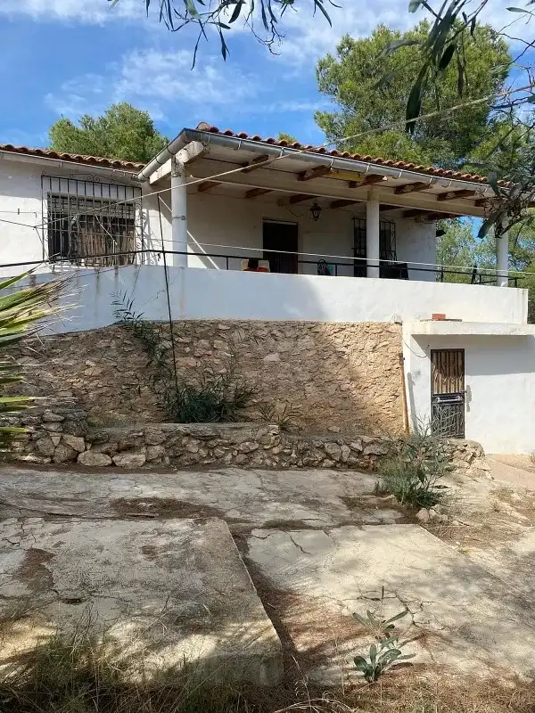 Vista exterior de Finca rústica en venda en Lorca amb Piscina i Moblat