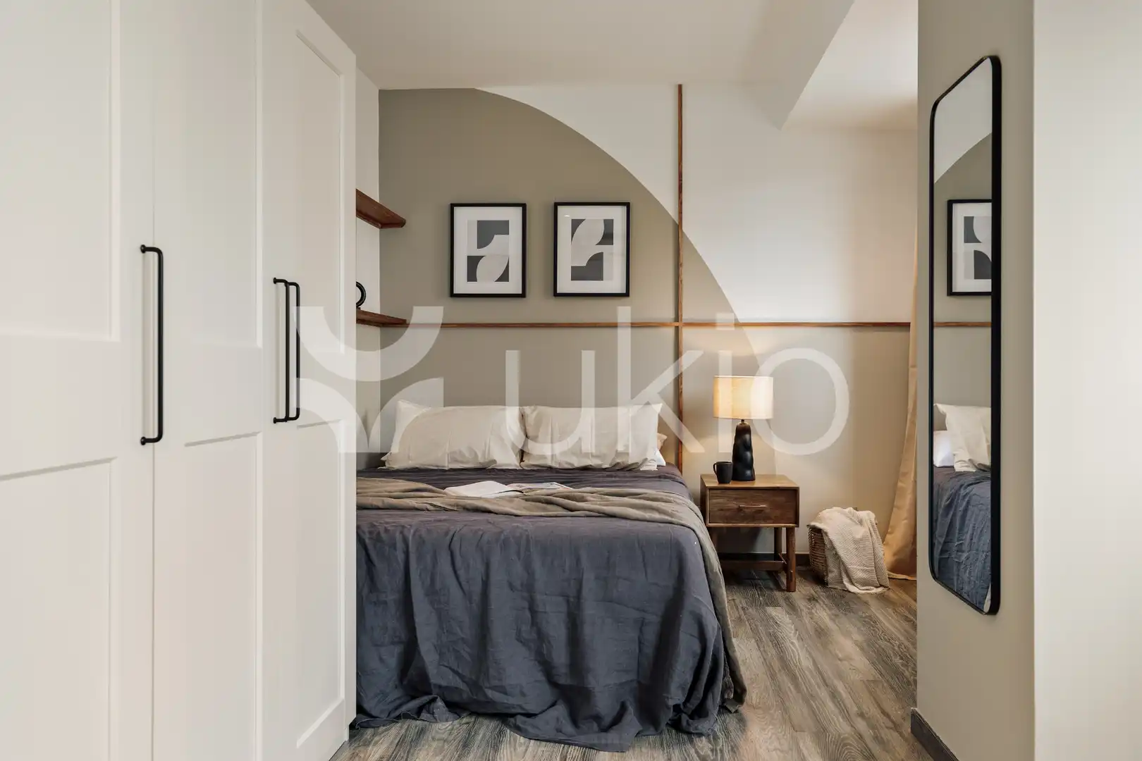 Habitación de Apartamento de alquiler en Barcelona con Aire acondicionado, Calefacción y Terraza