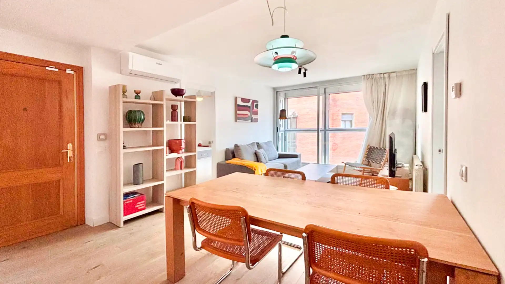 Sala d'estar de Pis de lloguer en  Madrid Capital amb Aire condicionat, Calefacció i Traster