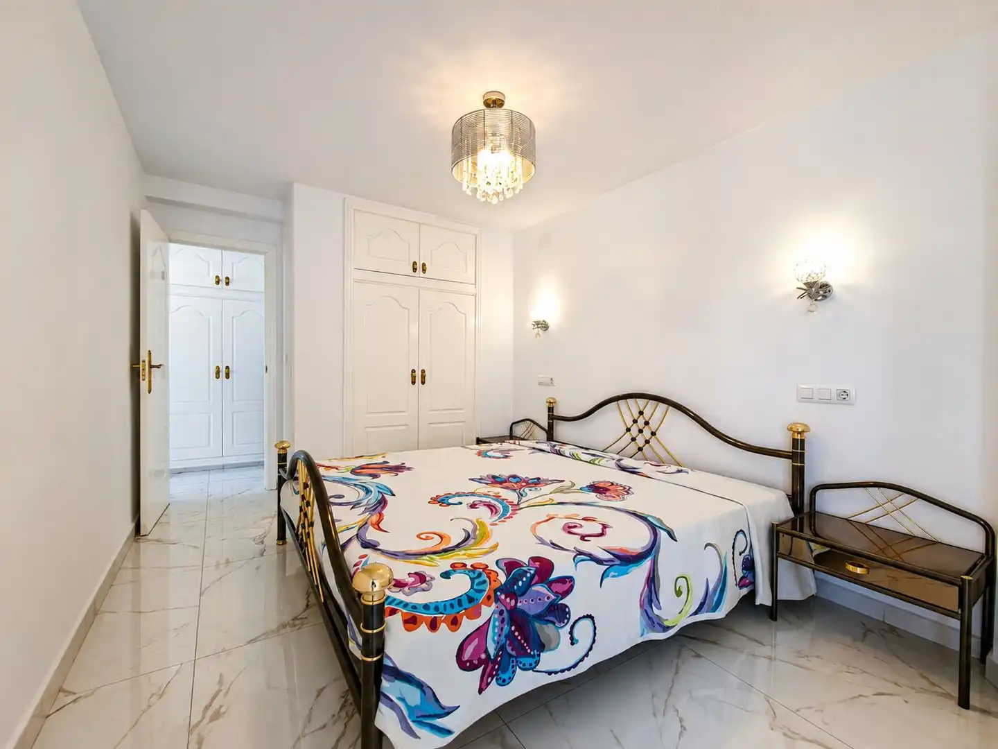 Dormitori de Apartament en venda en Calpe / Calp amb Terrassa i Moblat