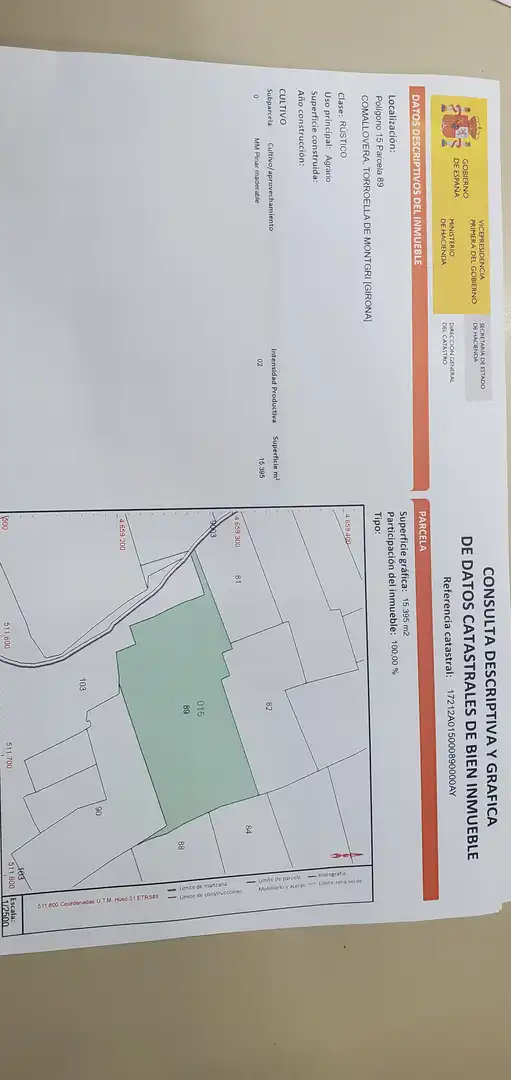 Terreno rústico en venta en Torre Vella - Torre Gran - Les Dunes, imagen 4