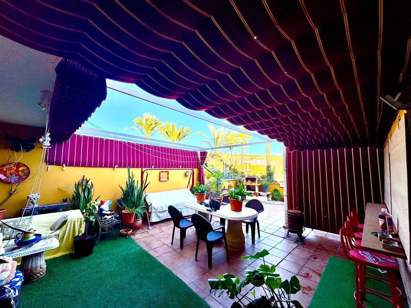 Terrace of Ground floor for sale in El Ejido  with Air Conditioner, Private garden and Terrace