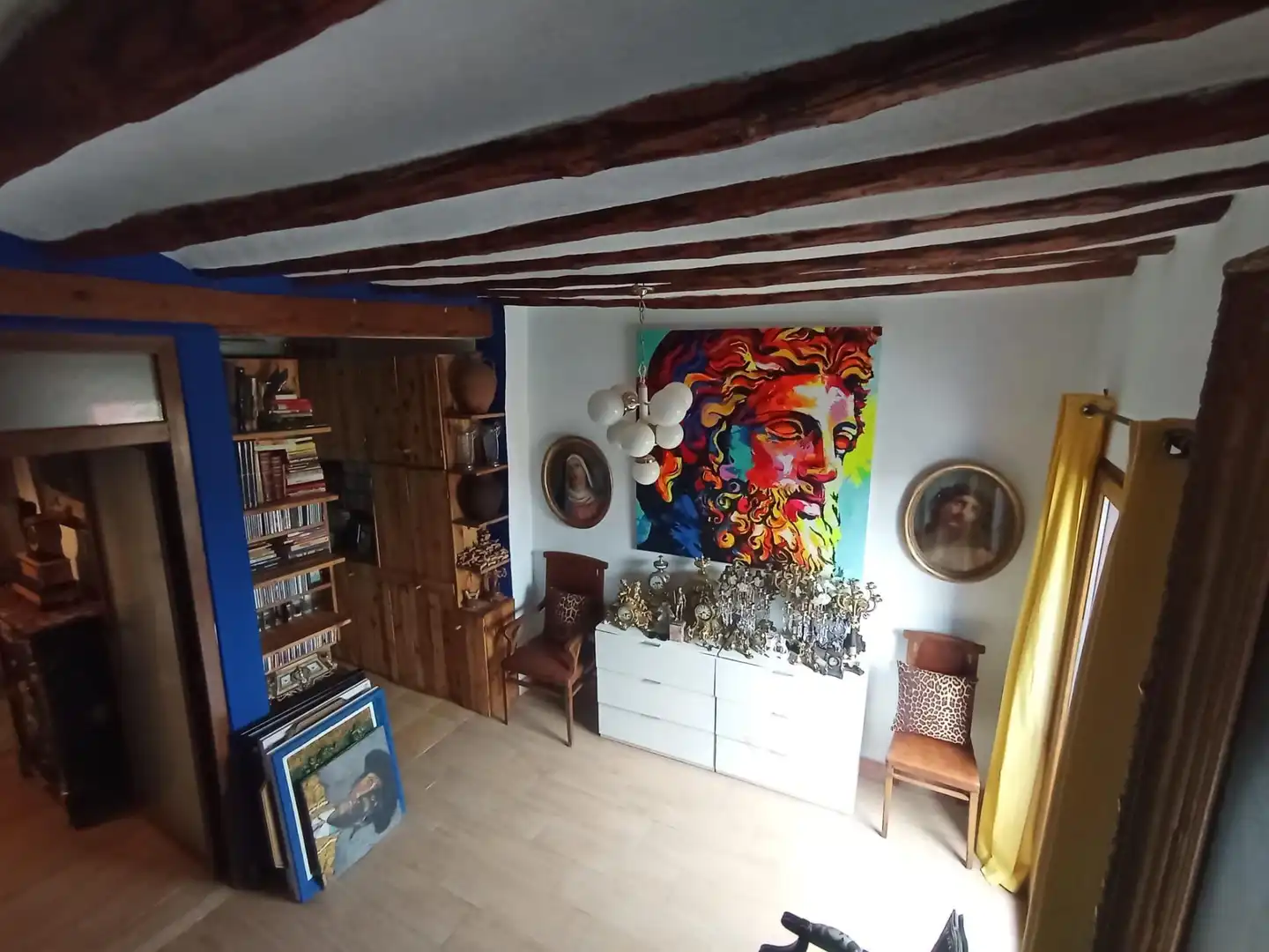 Living room of Houses for sale in Hellín  with Furnished